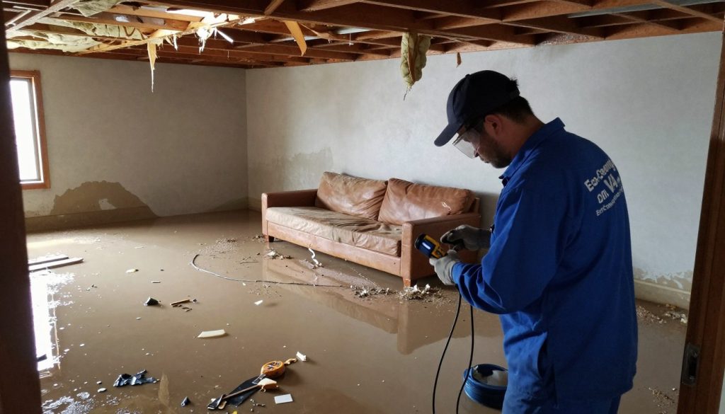 water damage restoration