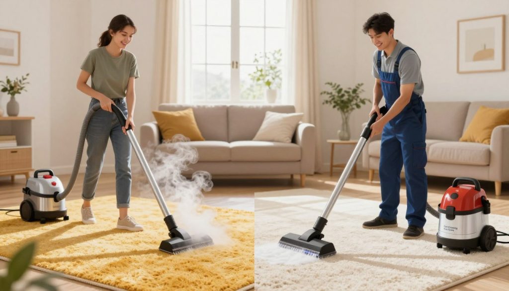 Steam Cleaning vs Dry Carpet Cleaning: Which Is Better for Your Home?